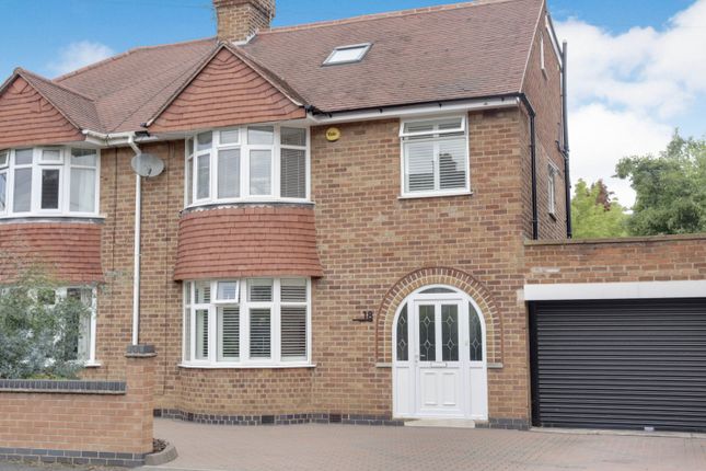 Thumbnail Semi-detached house for sale in North Street, Syston, Leicester