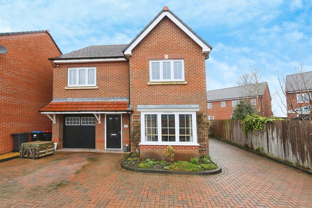 Thumbnail Detached house for sale in Holst Gardens, Moulton, Northwich