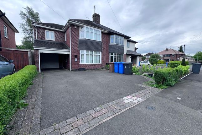 Thumbnail Semi-detached house to rent in Fairway Crescent, Allestree, Derby