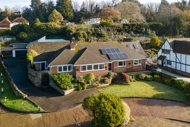 Thumbnail Bungalow for sale in Bassett Close, Hythe