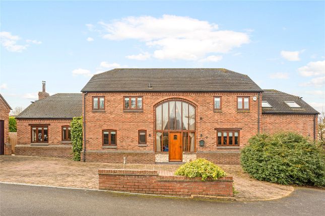 Thumbnail Detached house for sale in Brook Farm Court, Hoton, Loughborough, Leicestershire