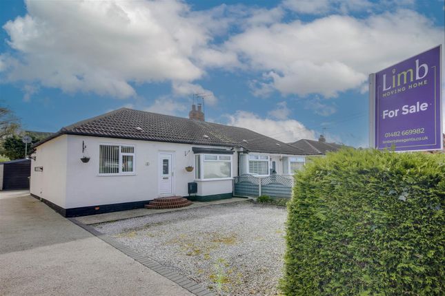 Thumbnail Semi-detached bungalow for sale in Wrygarth Avenue, Brough