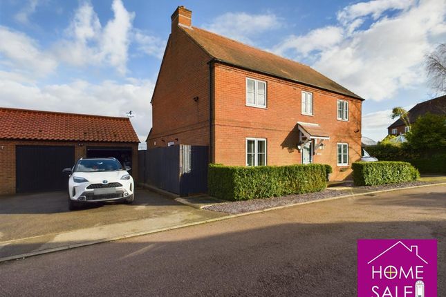 Thumbnail Detached house for sale in Hares Run, Mawsley, Kettering