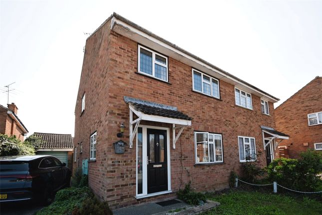 Thumbnail Semi-detached house for sale in Navestock Close, Rayleigh, Essex