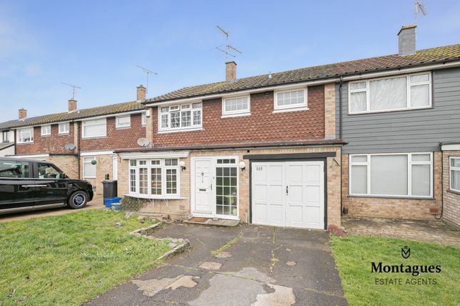 Thumbnail Terraced house for sale in Woodland Way, Ongar
