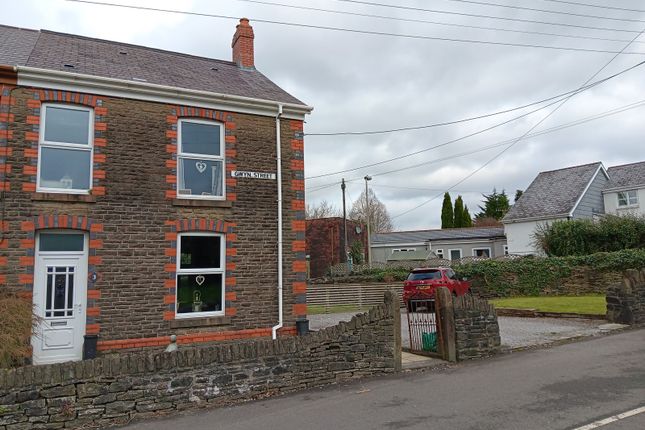 Semi-detached house for sale in Gwyn Street, Pontardawe, Swansea.