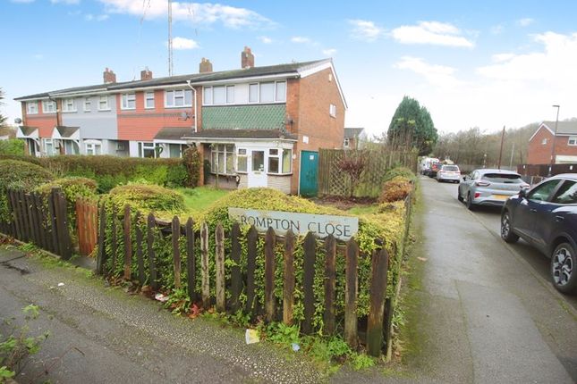 Terraced house for sale in Crompton Close, Walsall