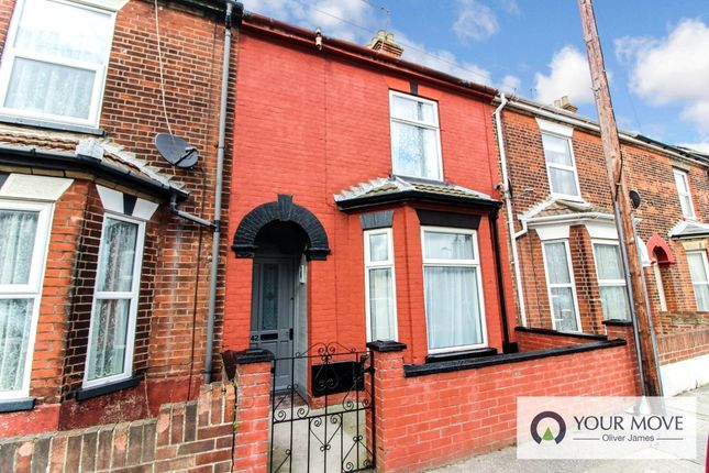 Thumbnail Terraced house to rent in St. Margarets Road, Lowestoft, Suffolk