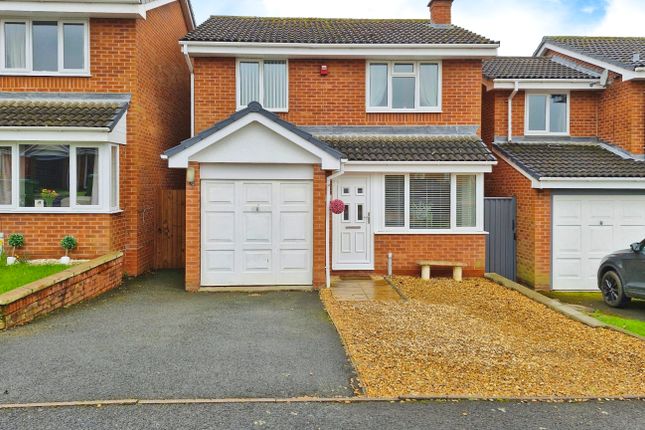 Thumbnail Detached house for sale in Greenfinch Close, Leegomery, Telford
