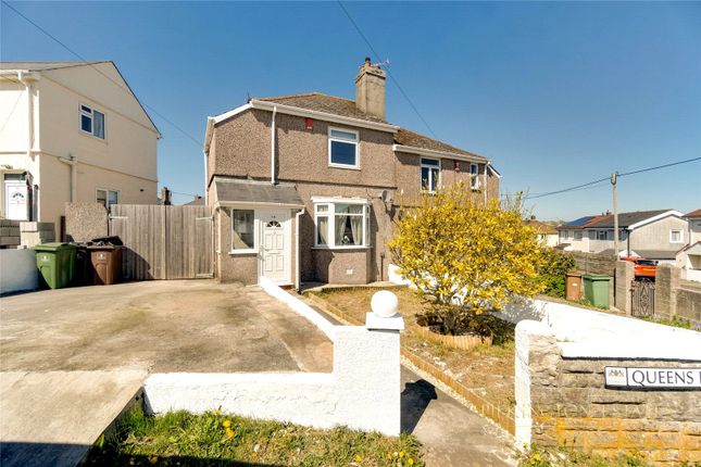 2 bed semi-detached house for sale in Queens Road, Higher St. Budeaux, Plymouth PL5