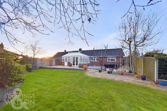 Detached bungalow for sale in Broadcote Close, Brooke, Norwich