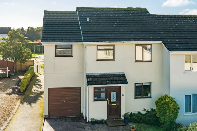 Semi-detached house for sale in Hunters Tor Drive, Hookhills, Paignton, Devon