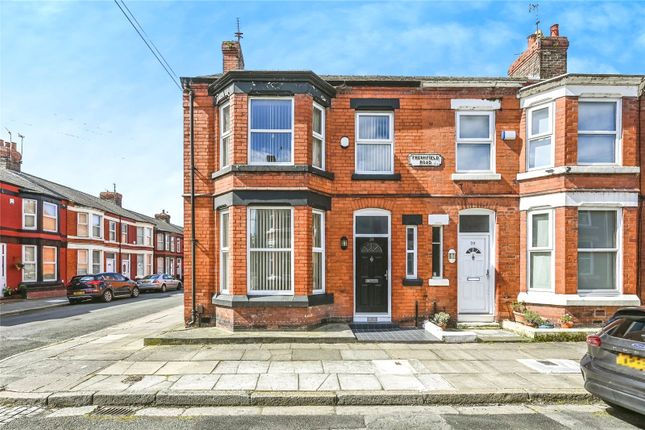 Thumbnail End terrace house for sale in Freshfield Road, Wavertree, Liverpool, Merseyside