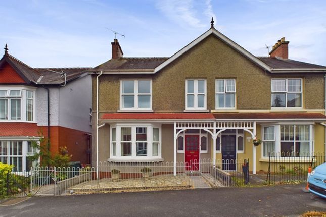 Semi-detached house for sale in Myrddin Crescent, Carmarthen