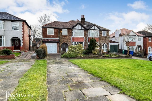 Thumbnail Semi-detached house for sale in Burnley Road, Walmersley, Bury