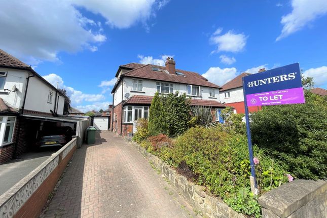 Thumbnail Semi-detached house to rent in Talbot Road, Roundhay, Leeds