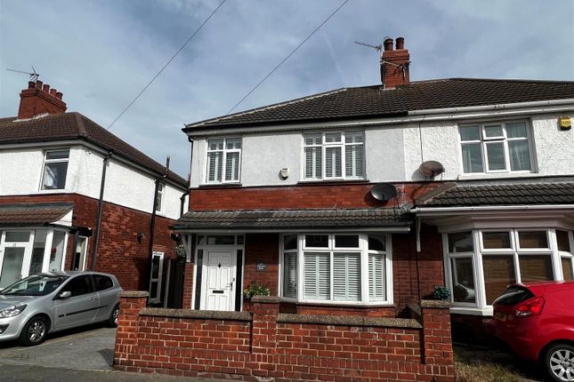 Thumbnail Semi-detached house for sale in Tennyson Road, Cleethorpes, N.E. Lincolnshire
