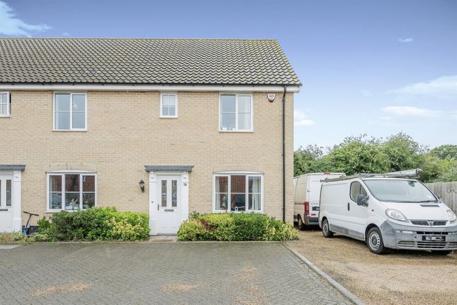 End terrace house for sale in Jeckells Road, Stalham, Norwich