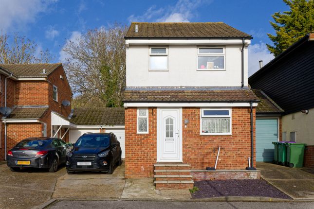 Thumbnail Link-detached house for sale in Downs Road, Folkestone