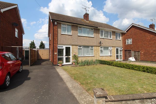 Thumbnail Semi-detached house for sale in Laurel Road, Blaby, Leicester