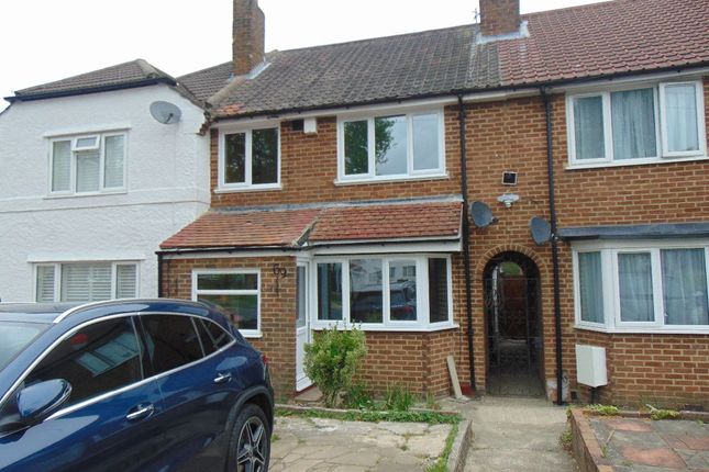 Thumbnail Terraced house to rent in Overbury Crescent, New Addington