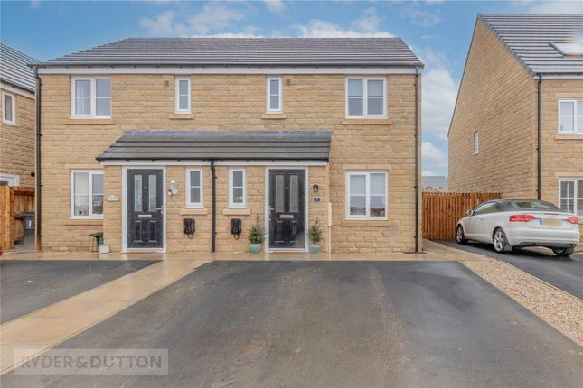 Thumbnail Semi-detached house for sale in Ribbon Lane, Skelmanthorpe, Huddersfield, West Yorkshire