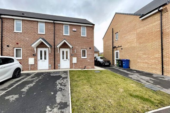 Thumbnail End terrace house for sale in Eagle Drive, Humberston, Grimsby