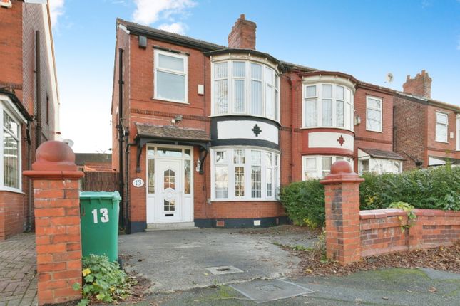 Thumbnail Semi-detached house for sale in Kingsway, Levenshulme, Greater Manchester