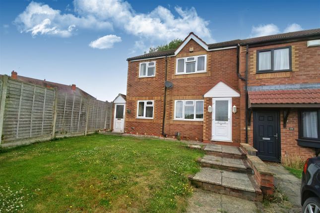 Thumbnail End terrace house for sale in The Hedgerows, Nuneaton