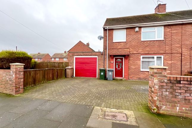 Thumbnail Semi-detached house for sale in Monmouth Gardens, Wallsend