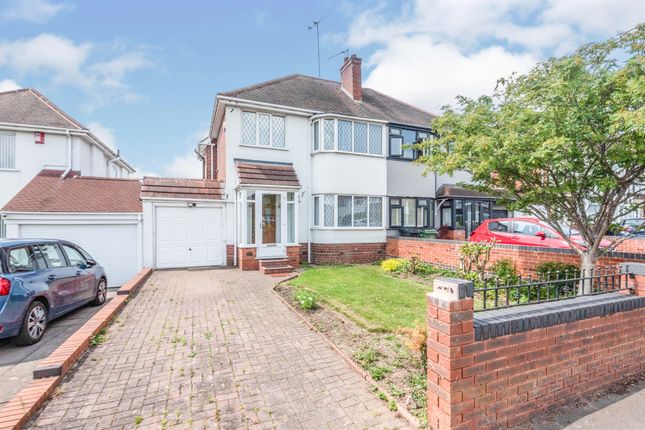 Thumbnail Semi-detached house for sale in King Charles Road, Halesowen