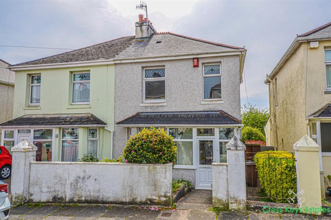 Thumbnail Semi-detached house for sale in North Down Road, Beacon Park, Plymouth