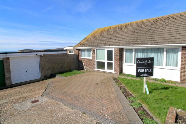 Thumbnail Detached bungalow for sale in Roman Close, Bishopstone, Seaford