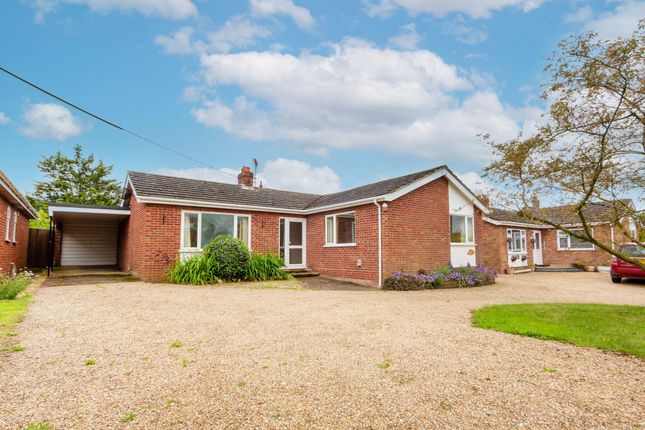 Thumbnail Detached bungalow for sale in Winfarthing Road, Banham, Norwich