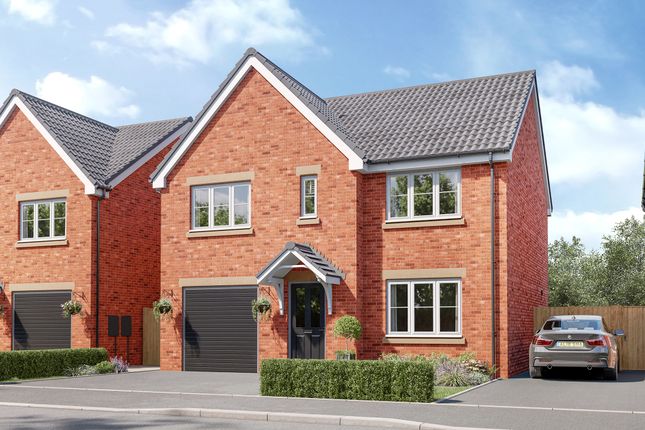 Detached house for sale in "The Marston" at Lovesey Avenue, Hucknall, Nottingham