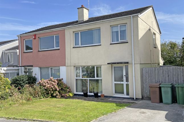 Semi-detached house for sale in Corfe Avenue, Hartley Vale, Plymouth