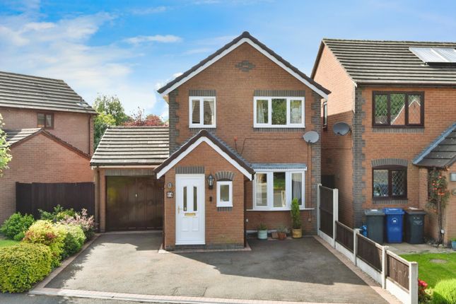 Thumbnail Detached house for sale in Salisbury Close, Madeley, Crewe, Staffordshire