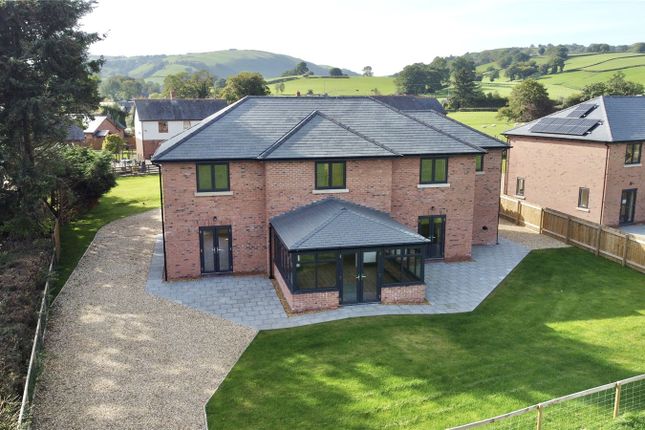Detached house for sale in Plot 6 Cae Garreg, Trefeglwys, Caersws, Powys