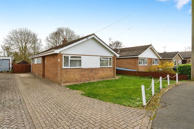 Thumbnail Detached bungalow for sale in Manor Close, Tunstead, Norwich