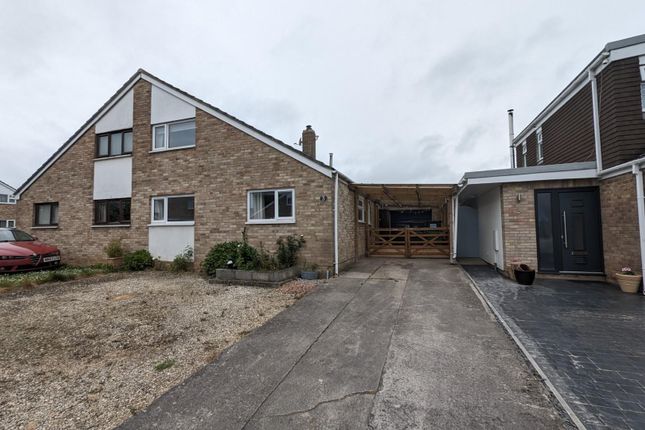 Semi-detached house for sale in Oakley Close, Westonzoyland, Bridgwater