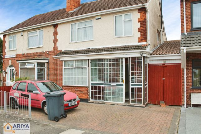Thumbnail Semi-detached house to rent in Strathmore Avenue, Rushey Mead, Leicester