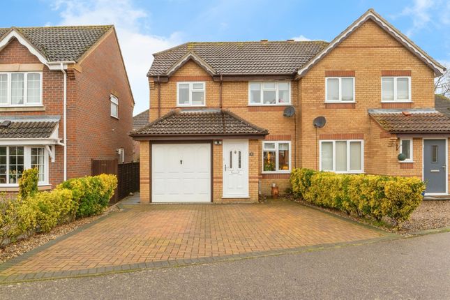 Semi-detached house for sale in Kiln Road, Horsford, Norwich