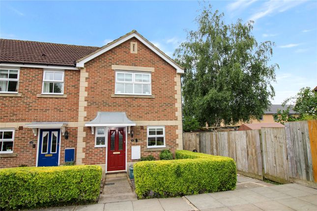 Thumbnail End terrace house for sale in Pickford Way, Abbey Meads, Swindon, Wiltshire