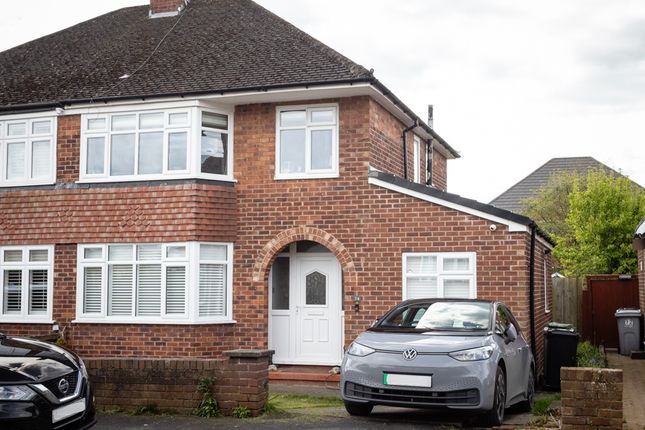 Thumbnail Semi-detached house for sale in Windermere Road, Wilmslow