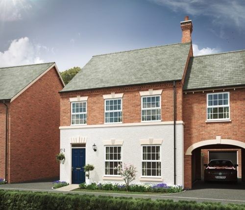 Thumbnail Link-detached house for sale in The Stanbrook Design, The Oaks, Bowden View Development, Little Bowden, Market Harborough