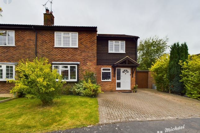 Semi-detached house for sale in Lukes Lea, Marsworth, Tring