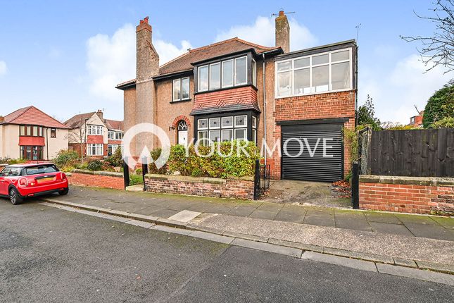 Thumbnail Detached house for sale in Windsor Road, Whitley Bay, Tyne And Wear