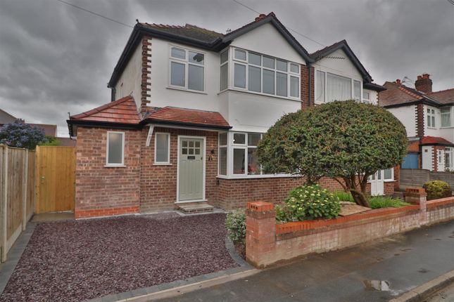Thumbnail Semi-detached house to rent in Rosemary Avenue, Stockton Heath, Warrington