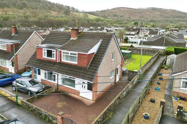 Thumbnail Semi-detached house for sale in Glyn Llwyfen, Llanbradach, Caerphilly