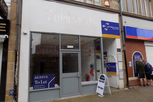 Retail premises to let in High Street, Kettering